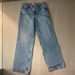 Zara Jeans, Size: 6, Blue Denim